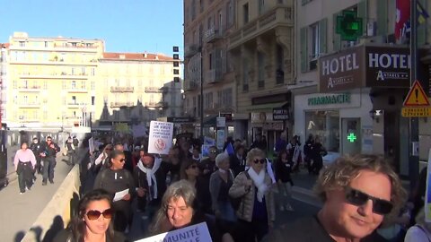 Manif Nice 6 Novembre : la Résistance toujours mobilisée en masse ..