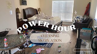 💥 POWER HOUR CLEAN | SPEED CLEANING | MOTIVATION BOOST