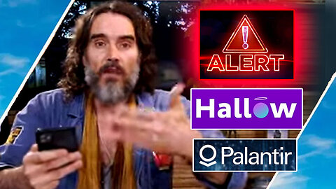 No Surprise! Russell Brand Promotes HALLOW Prayer App / Alternative Media Hijack Jesus / Hugo Talks