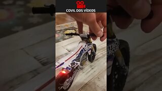 veja o nível de detalhes dessa mini moto