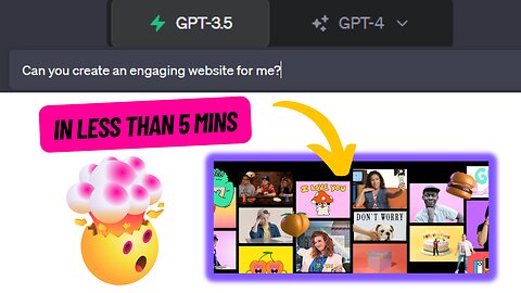 🤖💬 Create an Engaging Website with ChatGPT in Minutes: Step-by-Step Guide 🔥💻