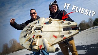 Making it FLY! 😱| RC Star Wars Millennium Falcon💫