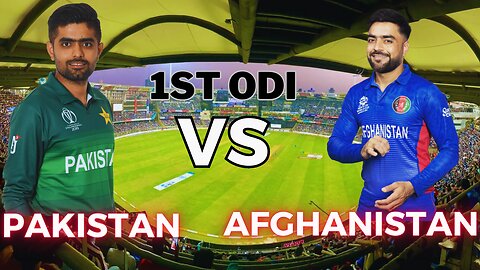 Pakistan vs Afghanistan 1st odi Match Full Highlights 2023