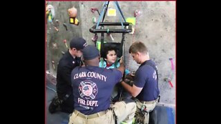 CCFD helps kids embrace rock climbing