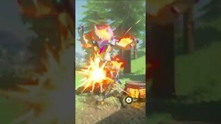 Sneak Attaking Each Other In Legend of Zelda Breath of The Wild #shorts