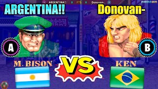 Street Fighter II': Champion Edition (ARGENTINA!! Vs. Donovan-) [Argentina Vs. Brazil]