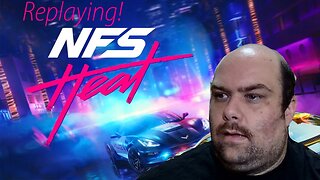 Playing NFS Heat, Racing at night!