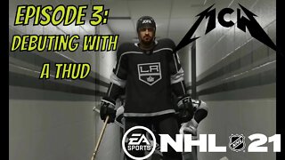 NHL 21 Be a Pro Episode 3: Debuting With A Thud