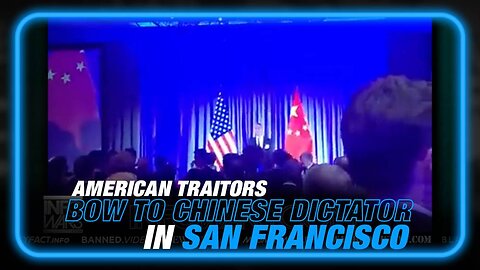 American Traitors Bow to Chinese Dictator From the Shithole City of San Francisco