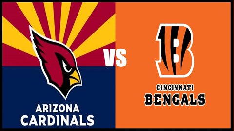 Arizona Cardinals VS Cincinnati Bengals Live NFL Preseason