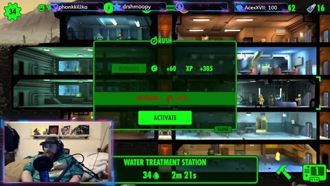 Fallout Shelter Ep. 5 Recovering From Disaster!! | Twitch Stream Highlight | Aqua Streams PS5 Games!