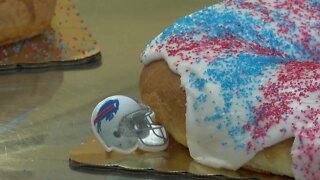 Mazurek's Bakery creates Buffalo Bills baked goods while helping students receive workforce experience