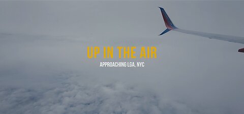 UP IN THE AIR Approaching LGA, NY (LGA) | ASMR Ambience