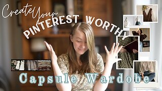 Vlog | Recreating Pinterest Outfits for a Capsule Wardrobe