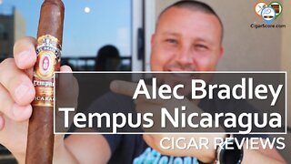 Renewal BONUS! The Alec Bradley TEMPUS Nicaragua Medius 6 - CIGAR REVIEWS by CigarScore