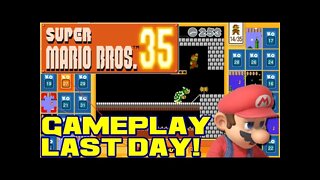 Super Mario Bros. 35 Gameplay - Last Day! - Nintendo Switch 😎Benjamillion