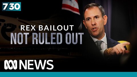 Government not ruling out a bailout for Rex Airlines | 7.30