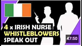IRELAND 4 x Nurse Whistleblowers SPEAK OUT