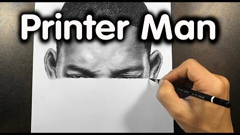 I Draw Like A Printer ( Drawing Will Smith ) - DP Truong