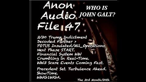 SGANON #47Trump Officially Indicted | US/WW Mil Ops Ramping Up | WW3 Events Are Coming | Geronimo