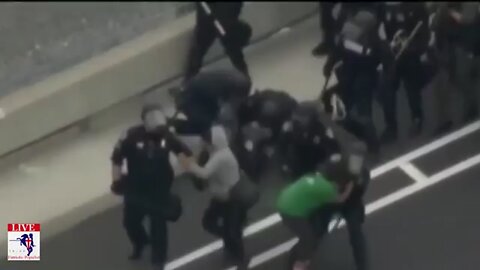 'Police CHASE Down & Arrest Anti-Trump Protesters Outside Rally In San Diego' - Trumplican - 2016