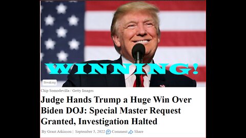 JUDGE HANDS PRESIDENT TRUMP GIANT "WIN" IN BATTLE VS. BIDEN DOJ~!