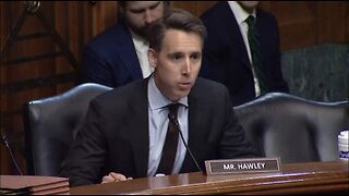 Sen Josh Hawley GRILLS Leftists Lawyer Who Helped Shut Down Churches In DC During COVID