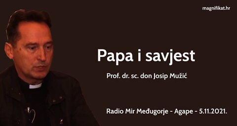 Papa i savjest - prof. dr. sc. don Josip Mužić