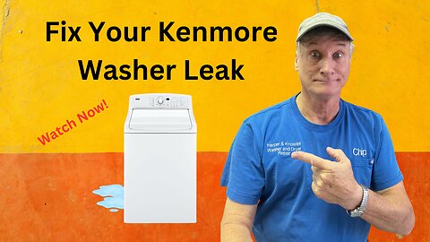 How to Fix Kenmore Elite Oasis Washer Leak: Step-by-Step Bleach Dispenser & Hose Repair