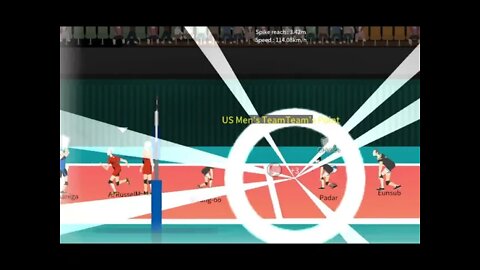 The Spike Volleyball - A-Tier Team USA vs S-Tier Nishikawa - PC Version