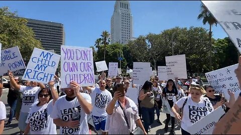 Parents March In Los Angeles: Leave Our Kids Alone