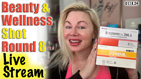 Live Beauty & Wellness Shot, Round 8! Laennec + Vitamin B, AceCosm| Code Jessica10 saves you Money