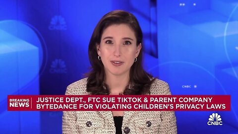 Justice Department sue TikTok and parent company ByteDance for violating children's privacy laws