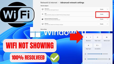 WiFi Not Showing in Windows 10/11? Here's How to Fix It!
