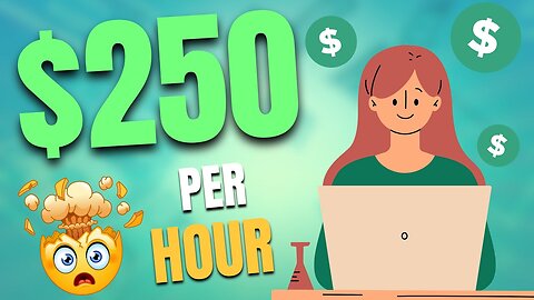 Get Paid $250 Per Hour Just By TYPING! | Make Money Online 2024