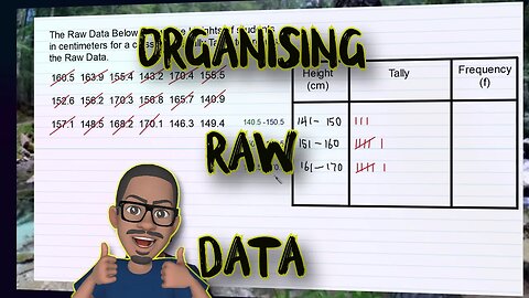 "Tally Table Tactics: Organize Raw Data Like a Pro for Clear Insights!" (Grouped & Ungrouped Data)