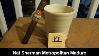 Nat Sherman Metropolitan Maduro cigar review