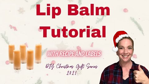 Natural Lip Balm with Only 2 Ingredients