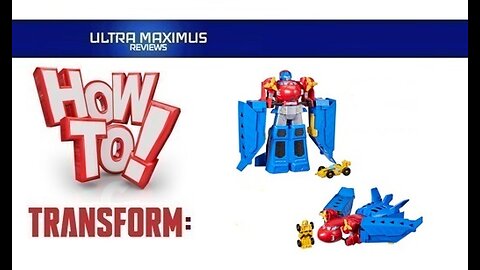 🔥 How to Transform Optimus Prime Jumbo Jet Wing Racer | Transformers Rescue Bots
