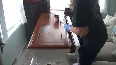 Laurie's refinishing techniques for old and boring furniture