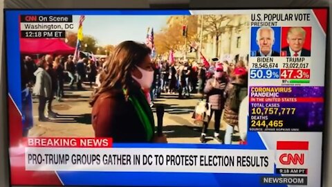 Patriot News Outlet | Patriot Woman Let’s Unsuspecting CNN Reporter Have It!