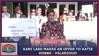 Kari Lake Makes Promises to Katie Hobbs -- Must Watch!