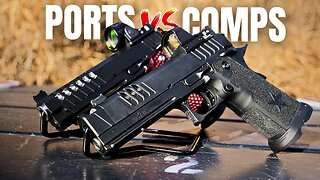 WHO WINS? Ported barrels vs Compensators on pistols