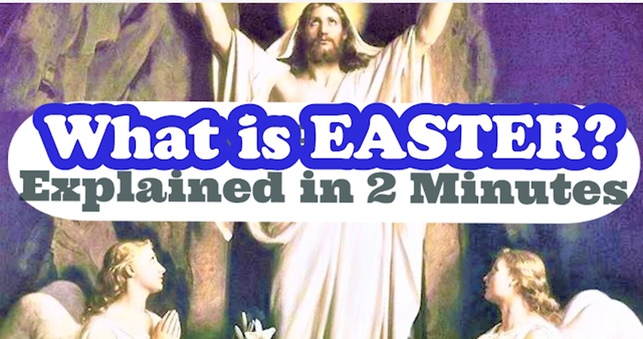 EASTER Explained in 2 Min 🙏Jesus is Risen! 🙏What You Need to Know 🙏 ...