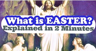 EASTER Explained in 2 Min 🙏Jesus is Risen! 🙏What You Need to Know 🙏Greatest Day in Christianity!