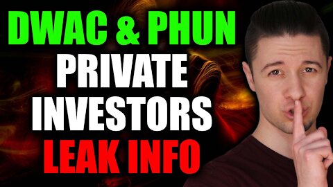 DWAC Stock & PHUN Stock JUST EXPLODED ON THIS NEWS