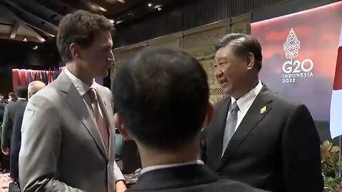 Xi Jinping confronted Canadian Prime Minister