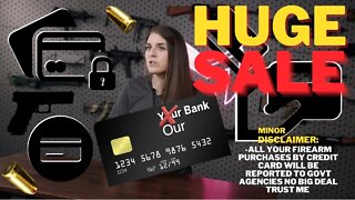 Major credit card companies creating special categorization codes for GUN SHOPS