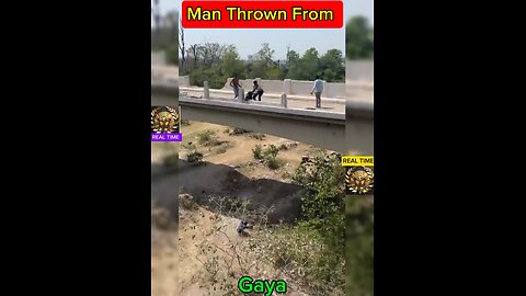 Man Thrown From The Bridge During Fight In Doiwala, India