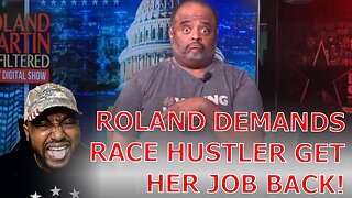 Roland Martin CRIES RACISM In Melt Down Over MSNBC Firing Tiffany Cross For Being A Racist